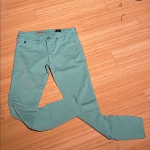 AG Aqua Jeans Size 27 Super Skinny Ankle